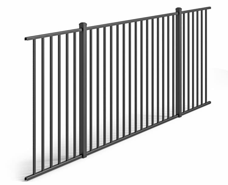 Williamsburg style aluminum fence angle - Model 309