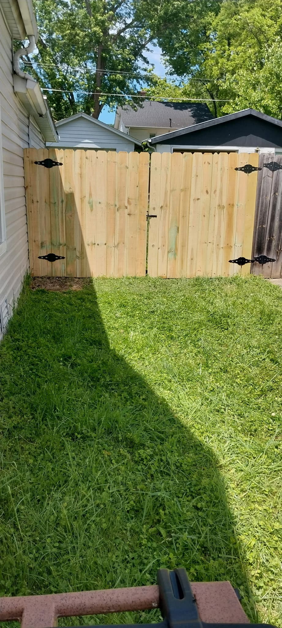 Bean Station TN fence installation project 1