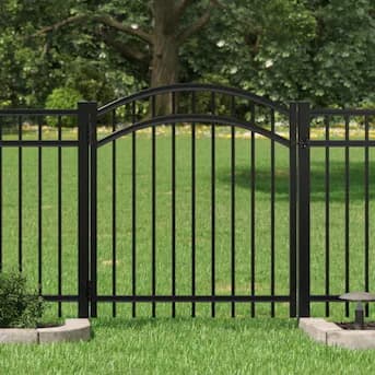 Clinton TN fence installation project 4