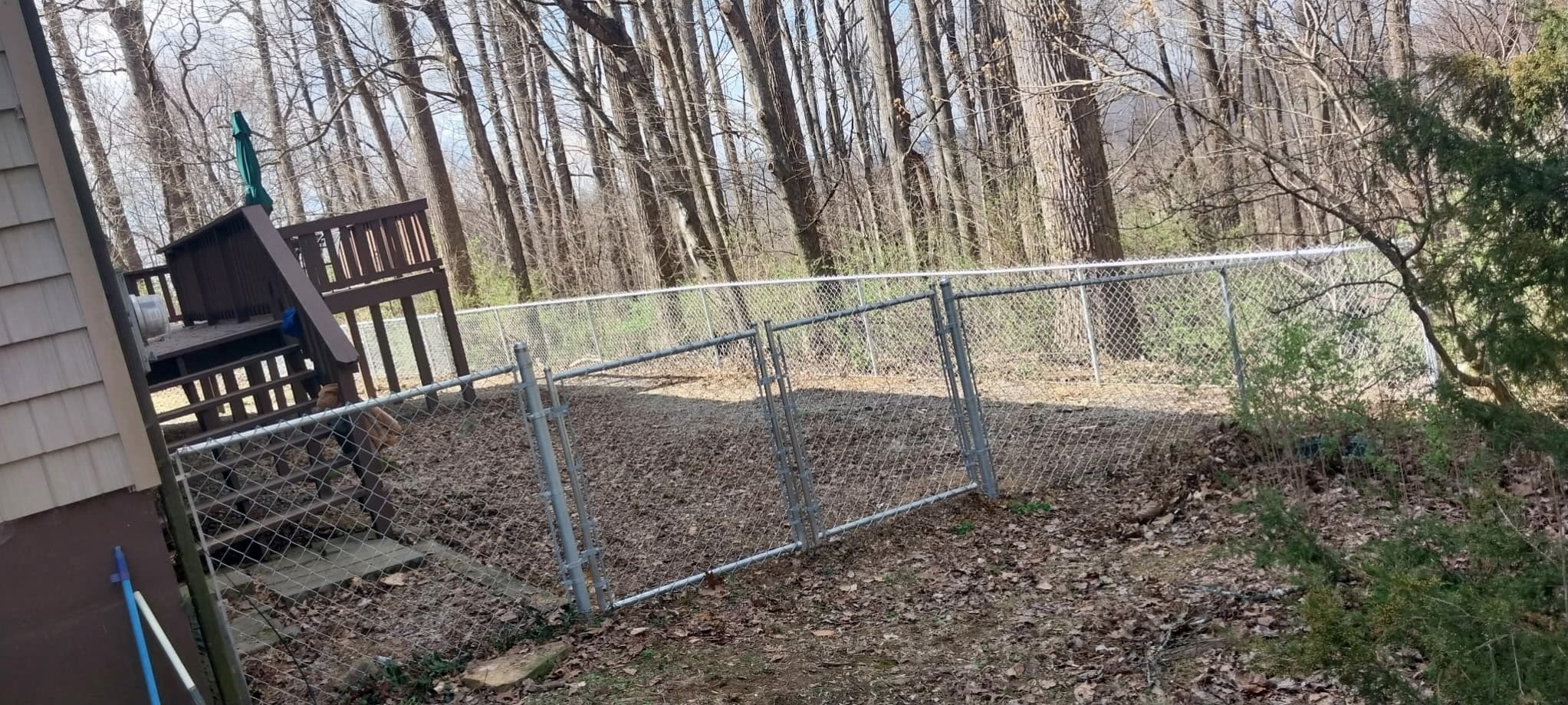 Dandridge TN fence installation project 4