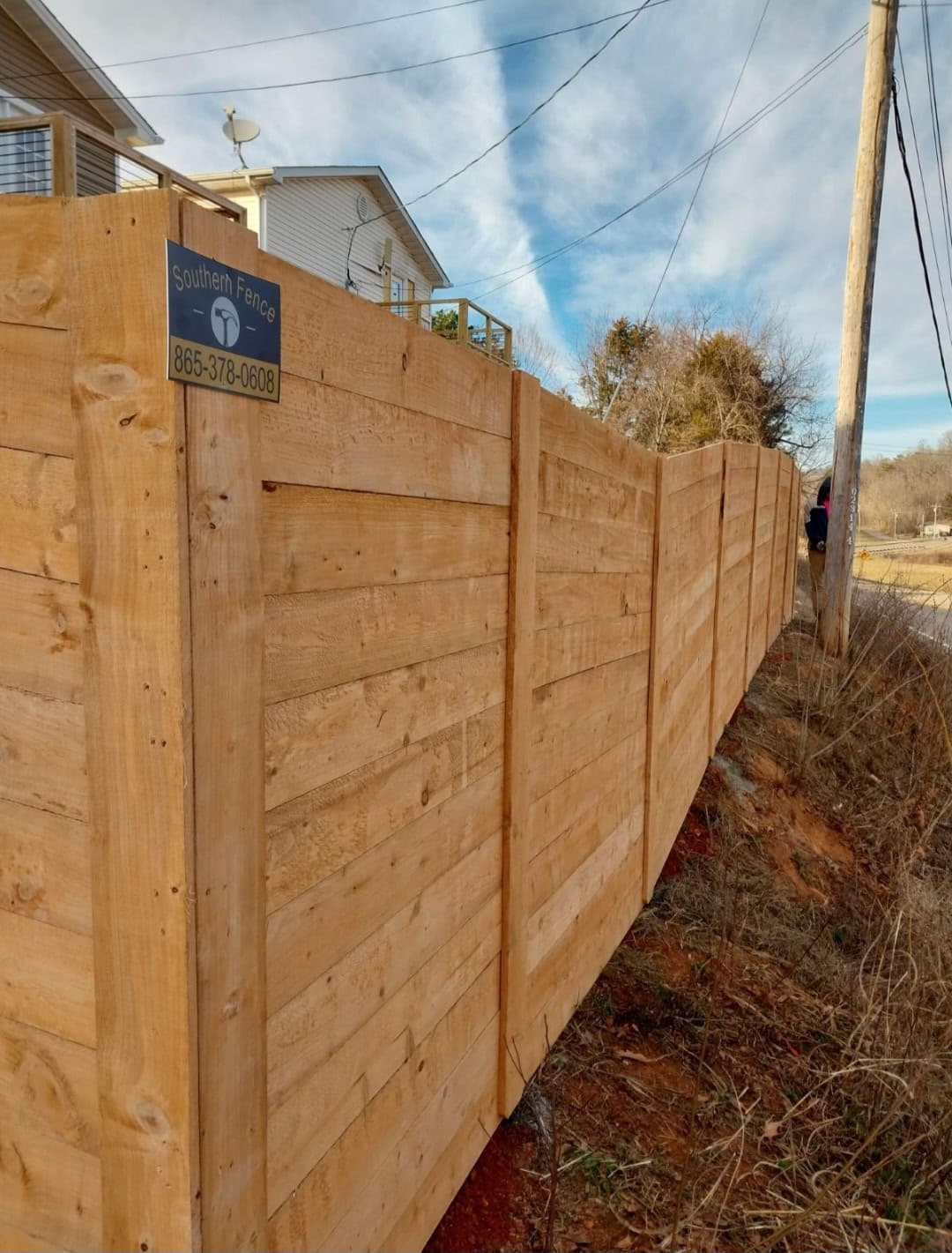 Farragut TN fence installation project 2
