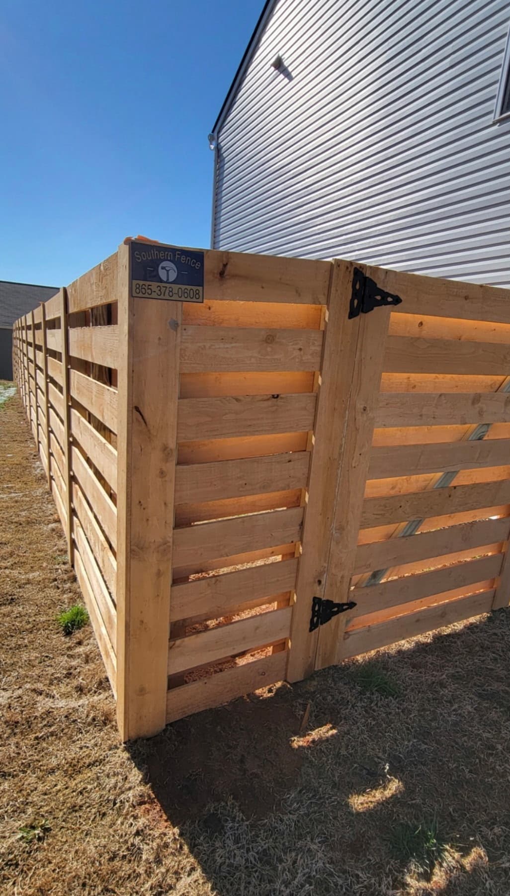 Farragut TN fence installation project 4