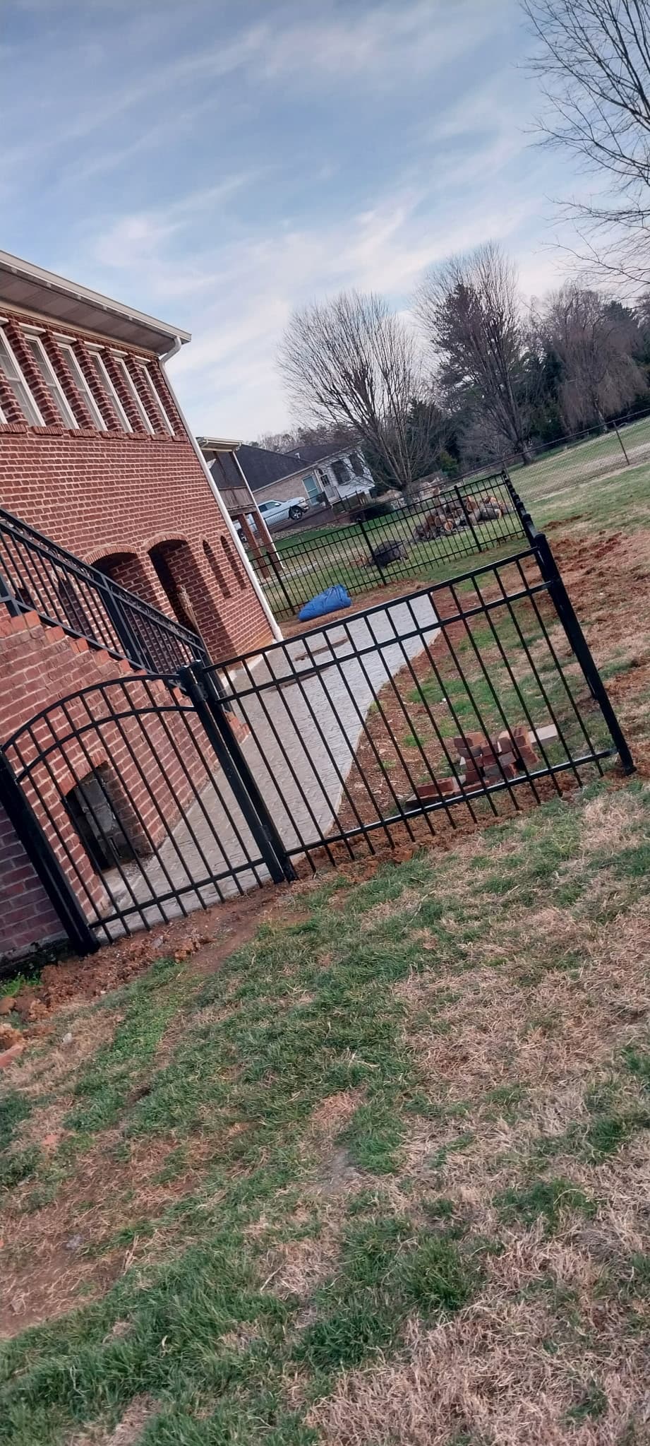 Farragut TN fence installation project 9