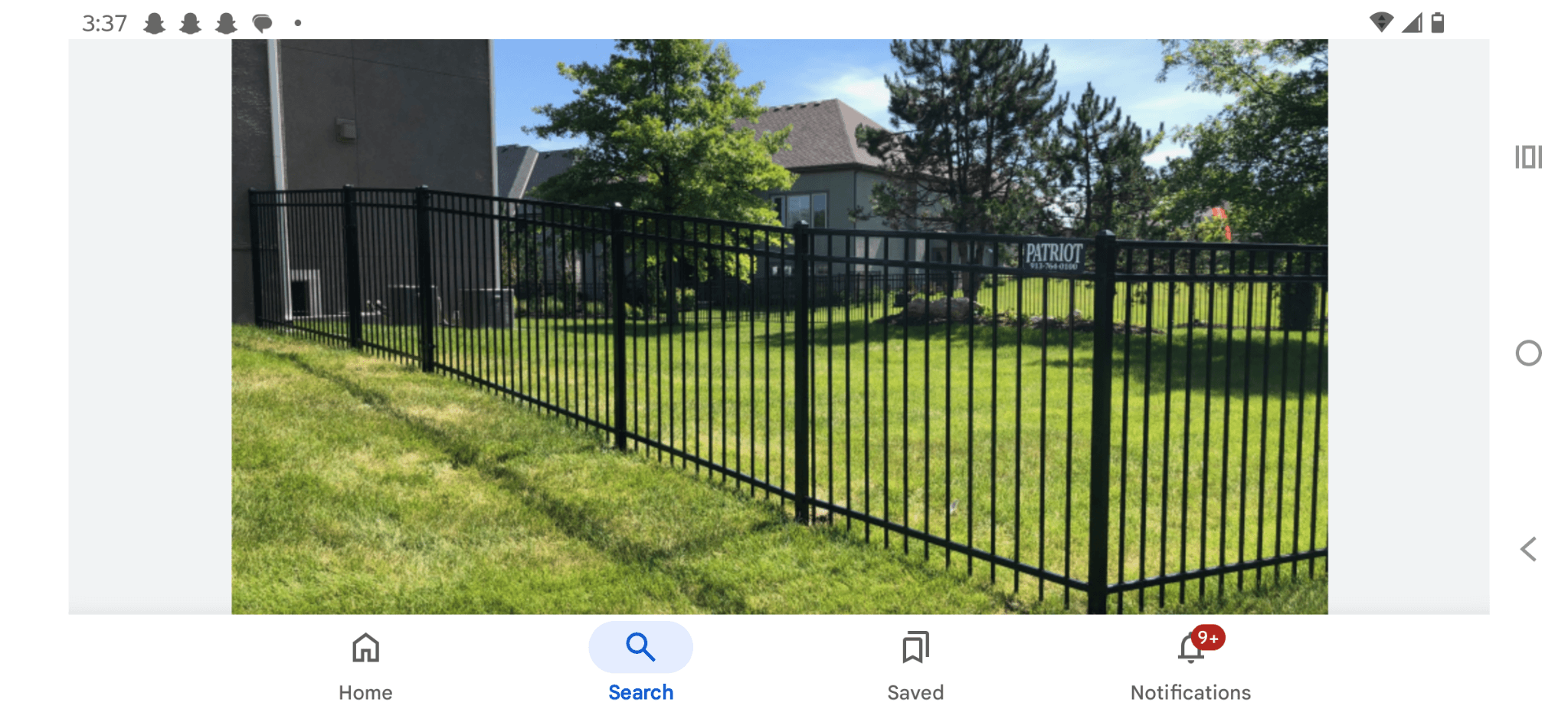 Farragut TN fence installation project 11