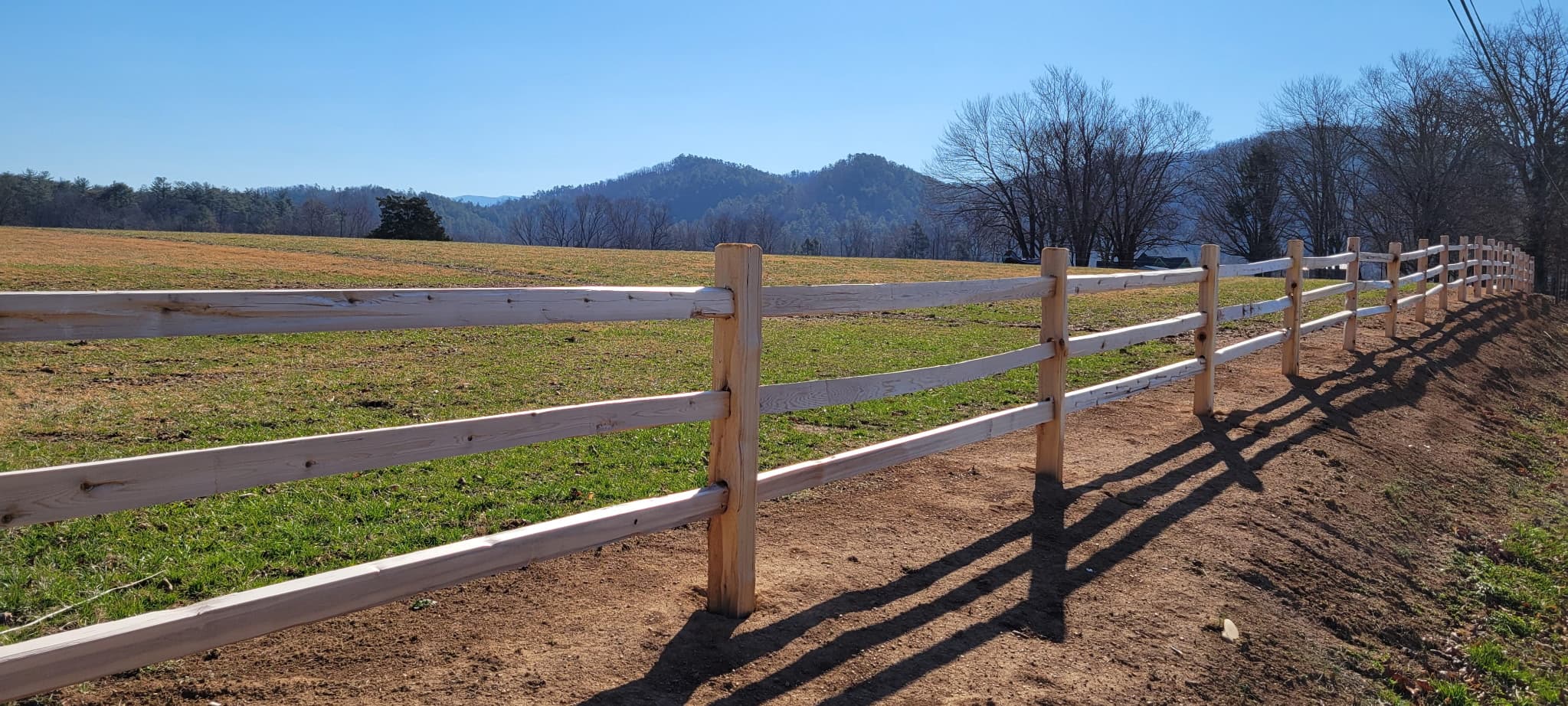 Gatlinburg TN fence installation project 3