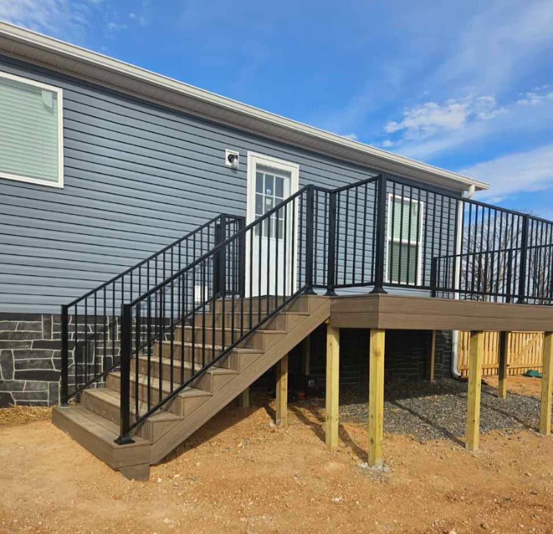 Greeneville TN fence installation project 1