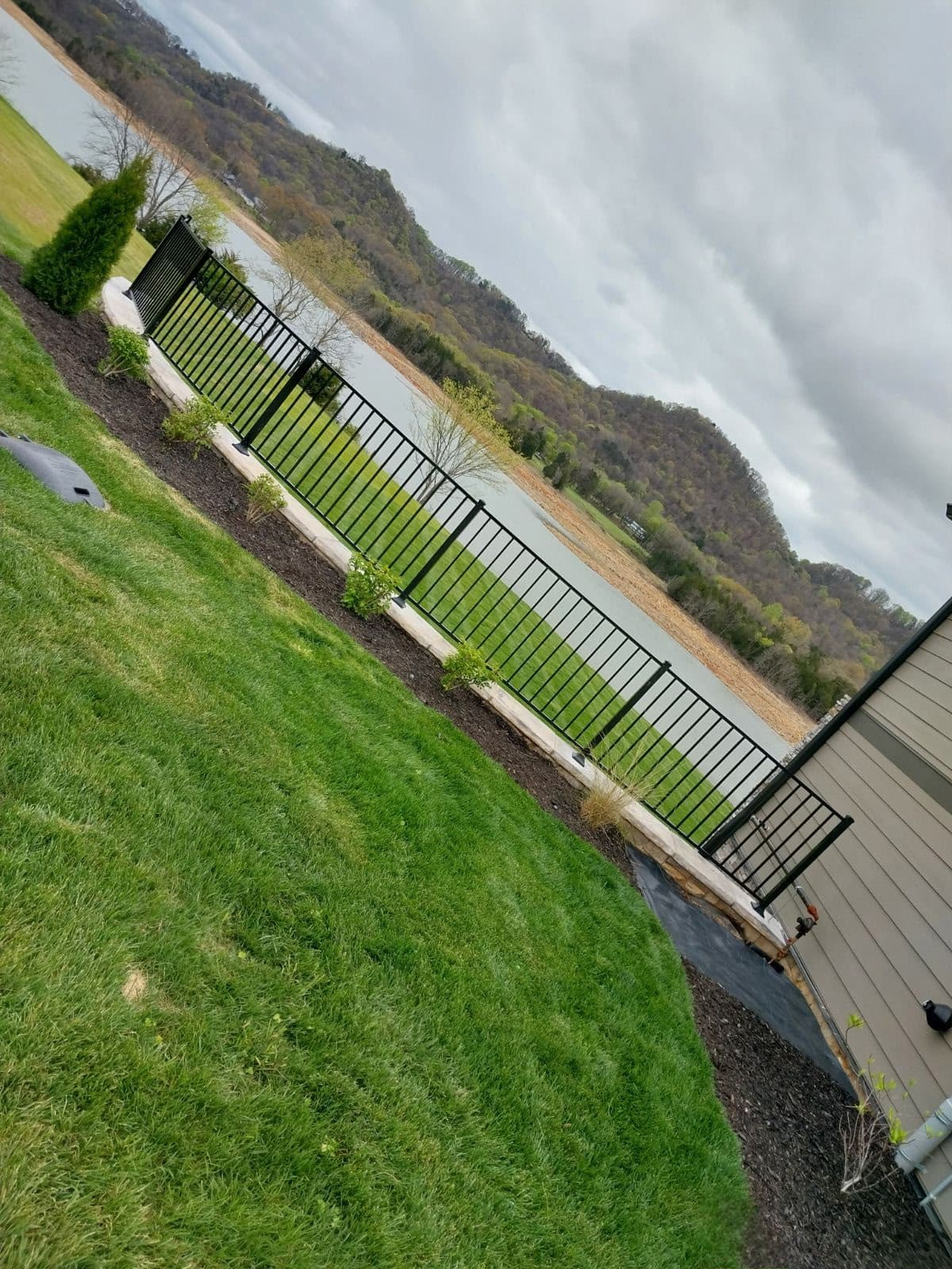 Greeneville TN fence installation project 6