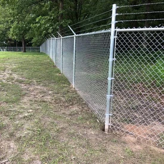 Greeneville TN fence installation project 8