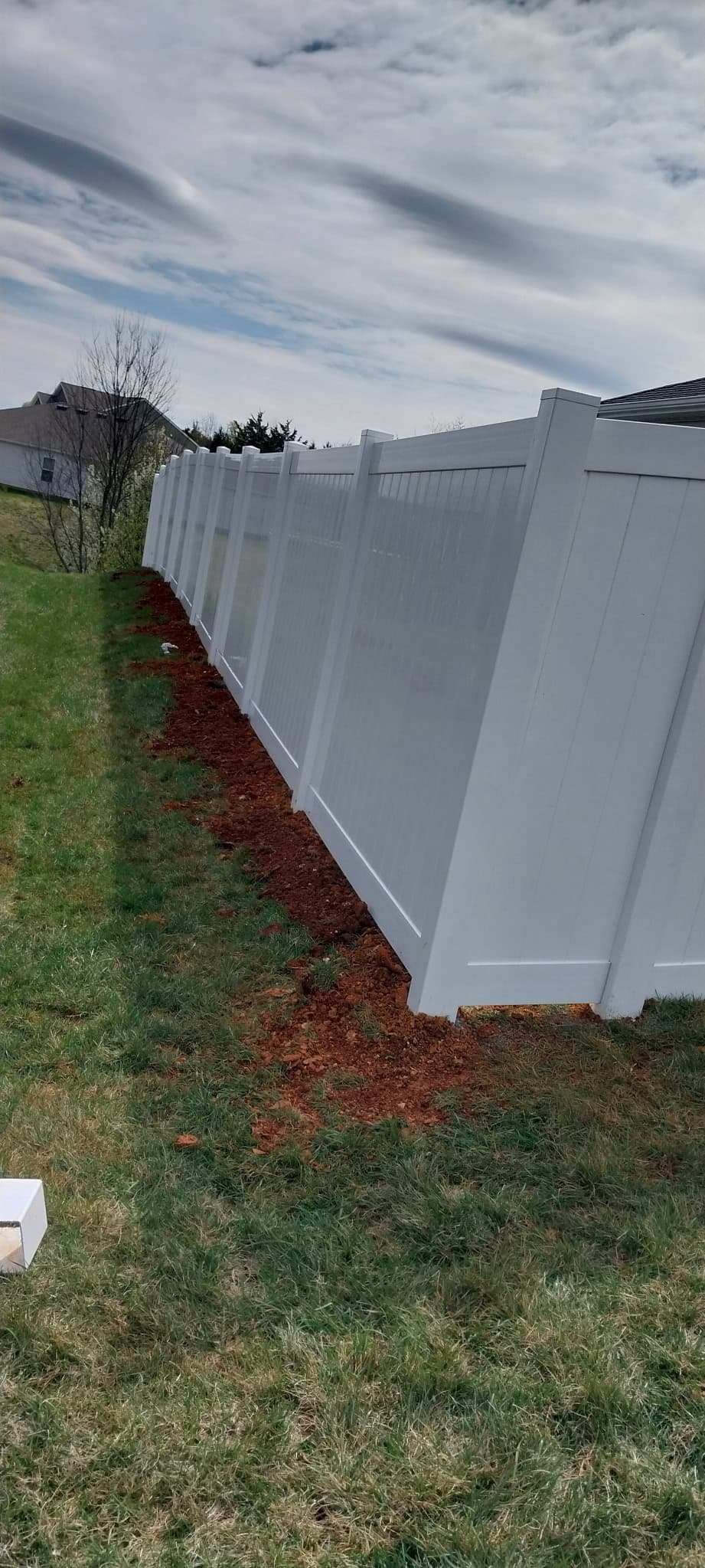 Jefferson City TN fence installation project 6