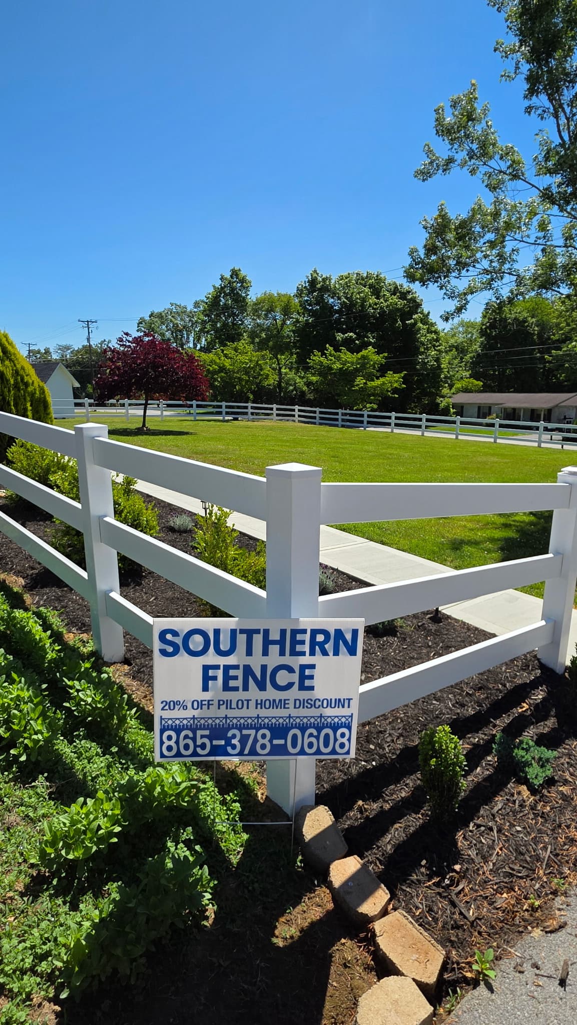Jefferson City TN fence installation project 7
