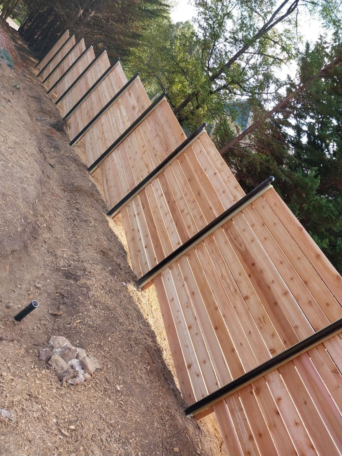 Johnson City TN fence installation project 8