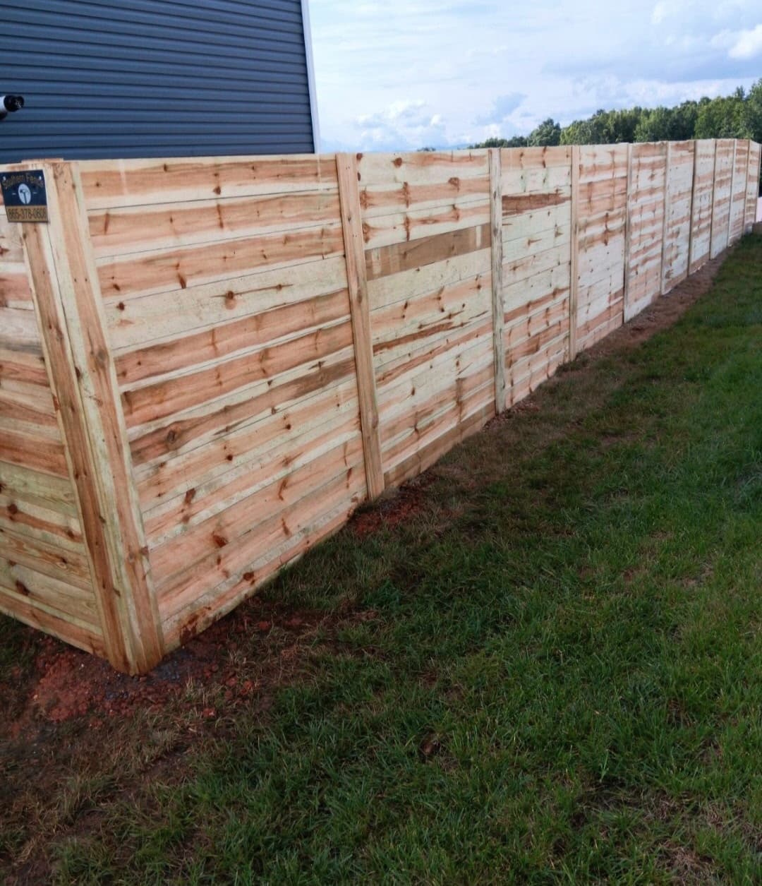 Knoxville TN fence installation project 3