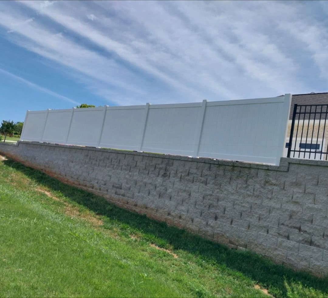 Knoxville TN fence installation project 4