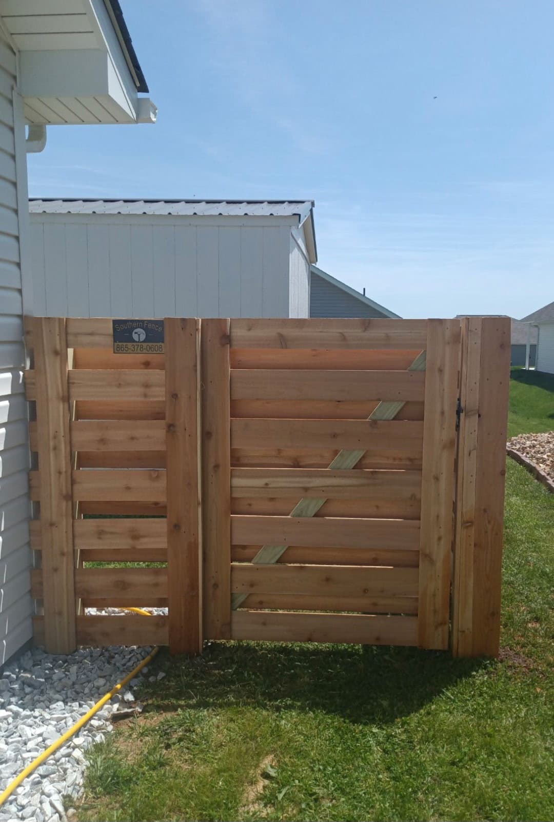 Knoxville TN fence installation project 5