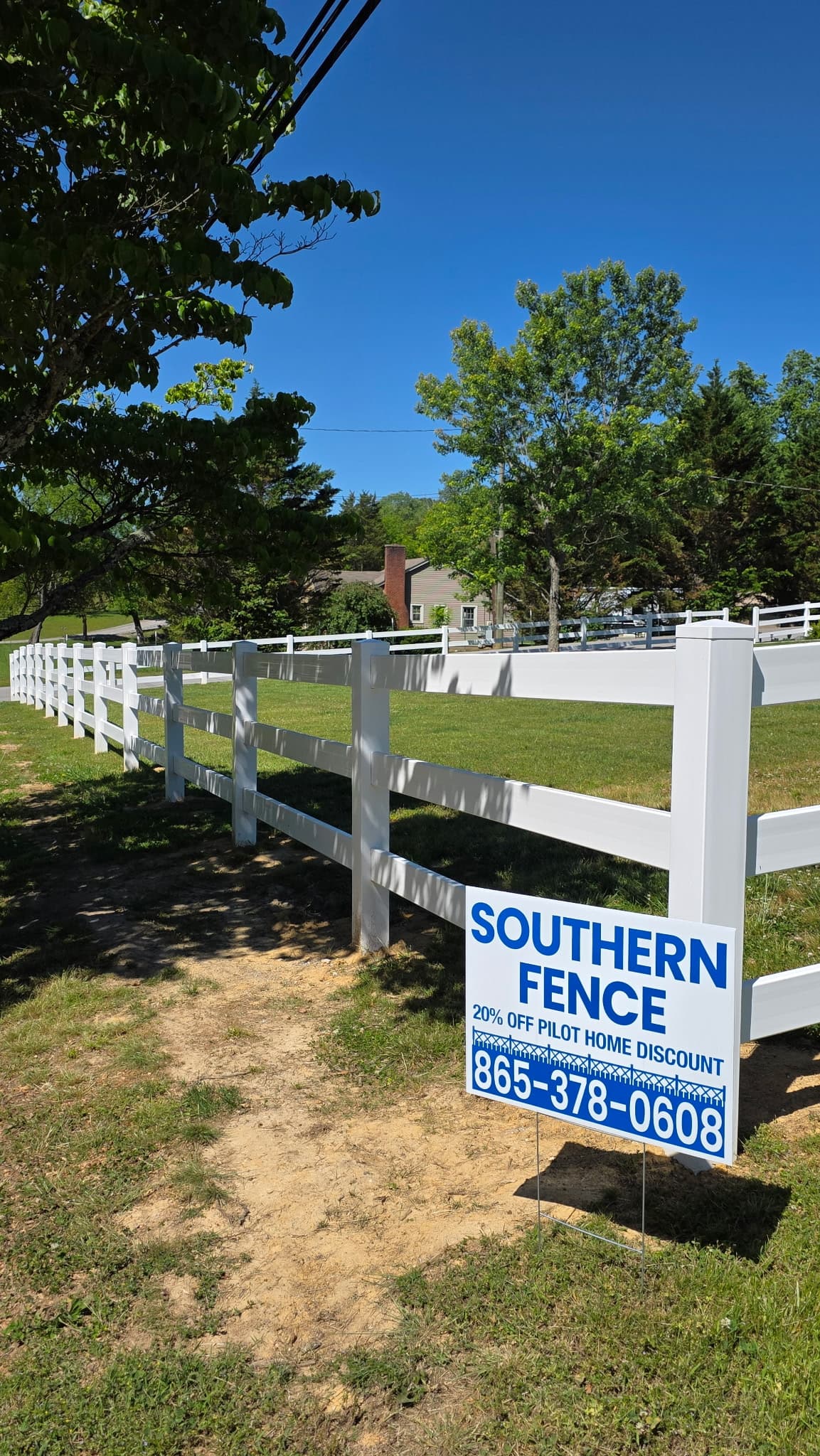 Knoxville TN fence installation project 10