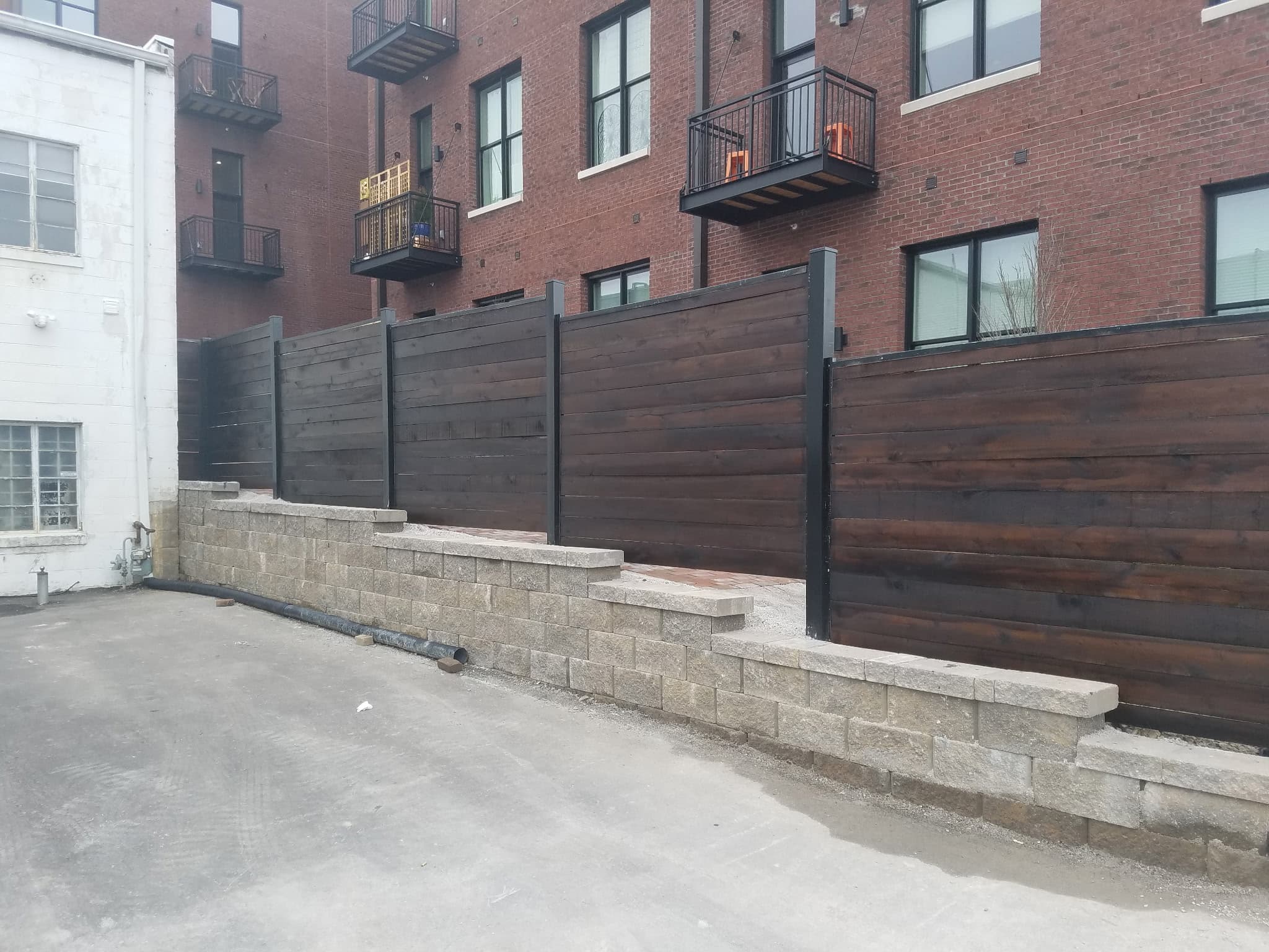 Knoxville TN fence installation project 12