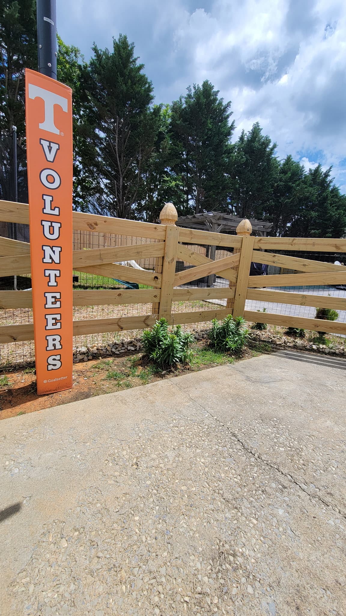 Knoxville TN fence installation project 13