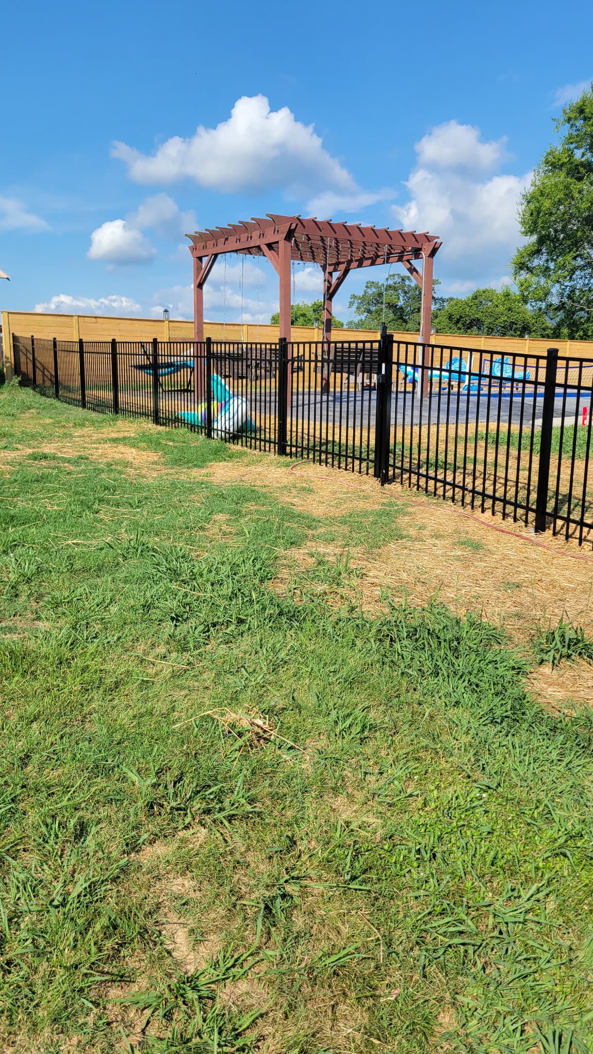 Knoxville TN fence installation project 14