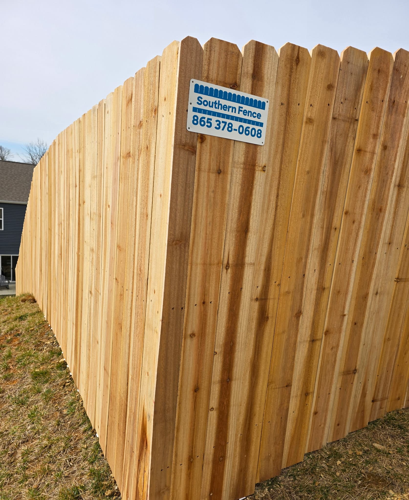 Knoxville TN fence installation project 17