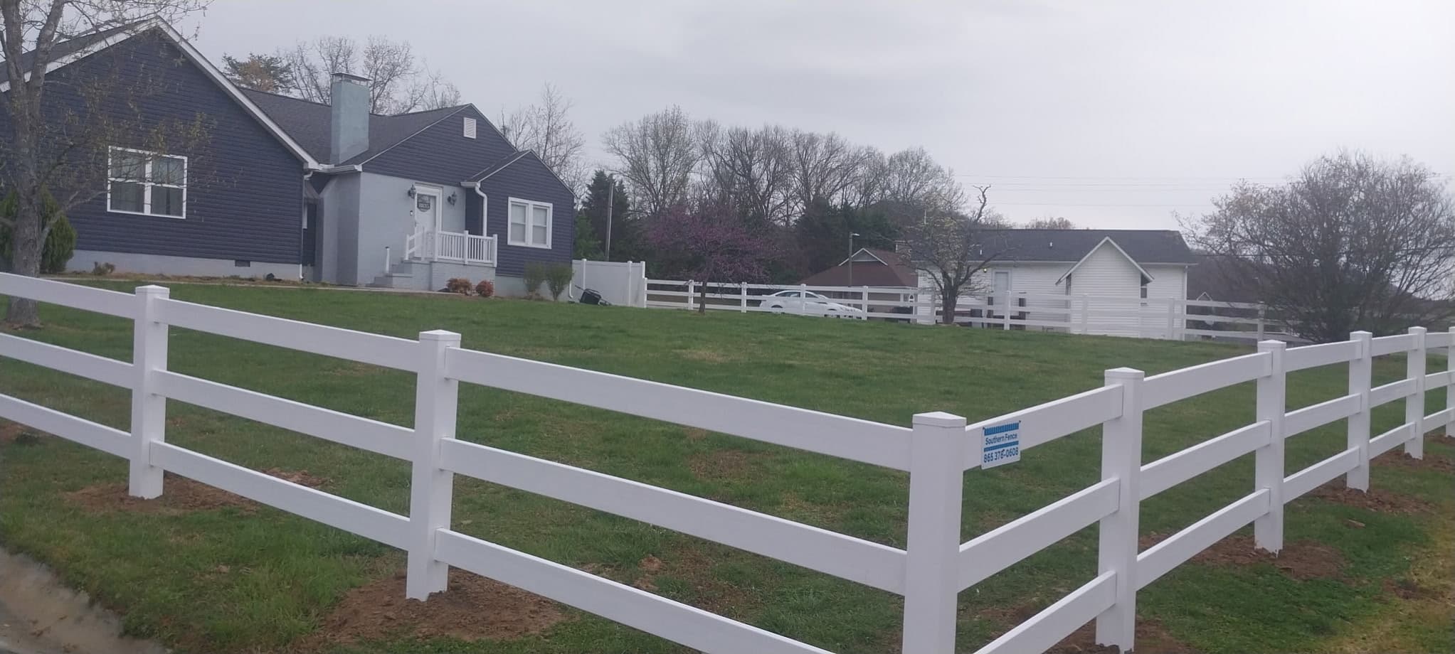 Lenoir City TN fence installation project 2