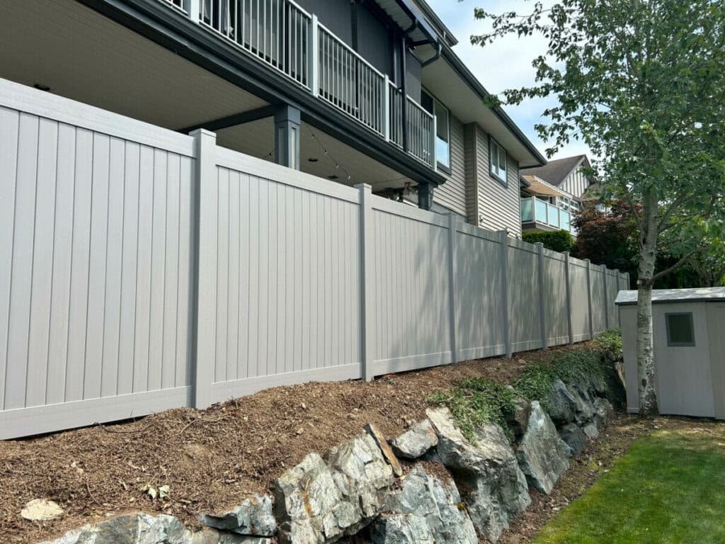 Loudon TN fence installation project 4