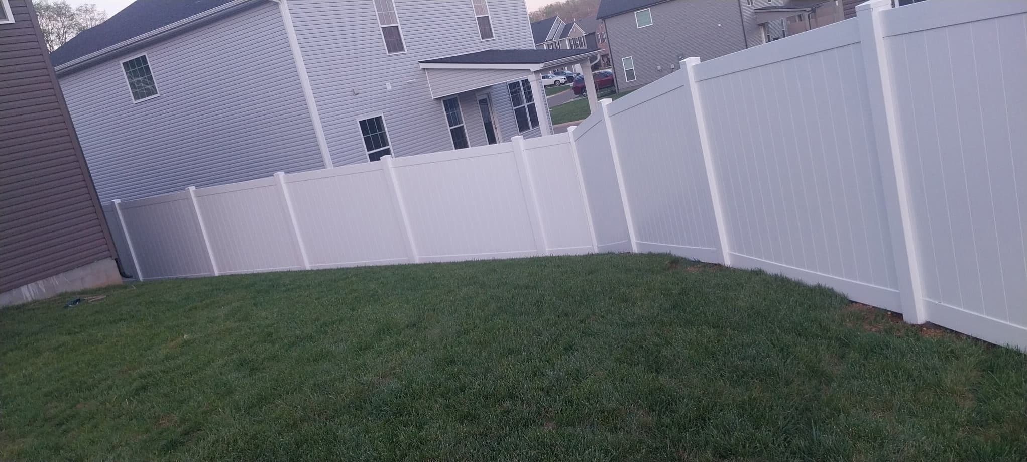 Maryville TN fence installation project 3