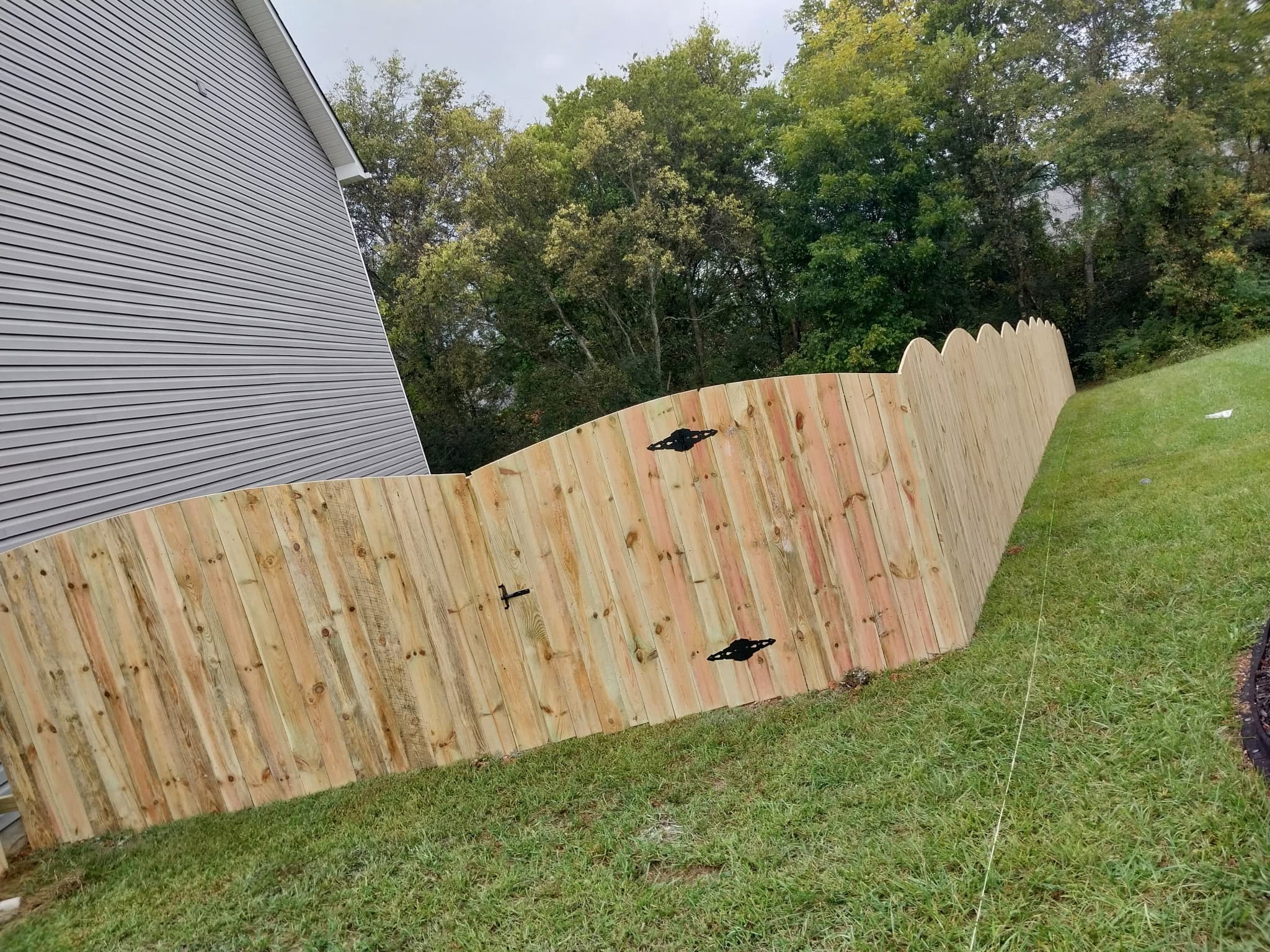 Maryville TN fence installation project 9