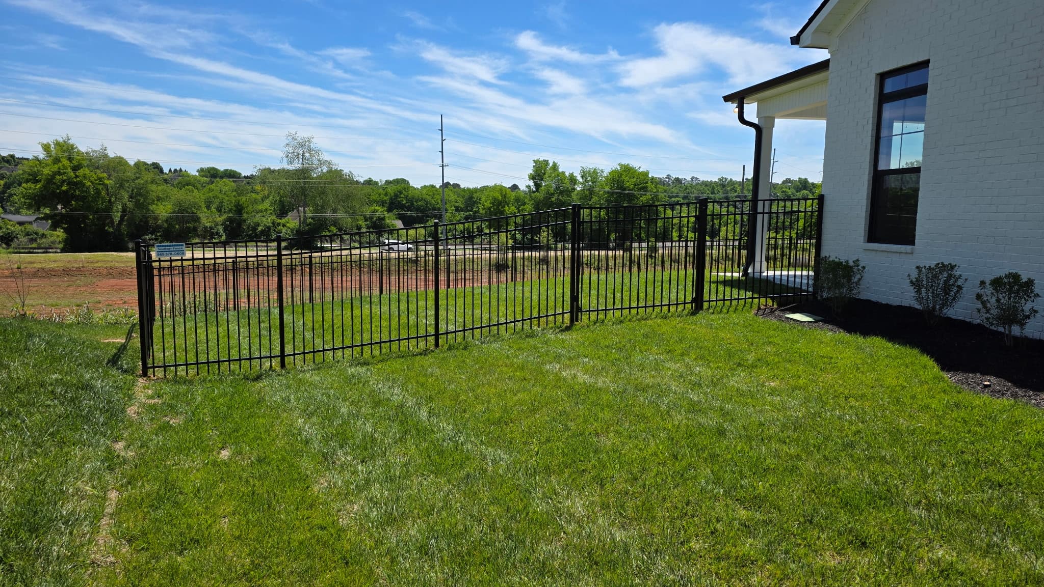 Pigeon Forge TN fence installation project 2