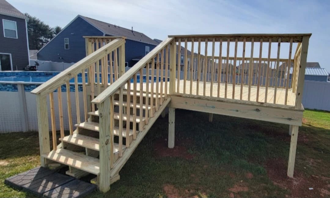 Powell TN fence installation project 2