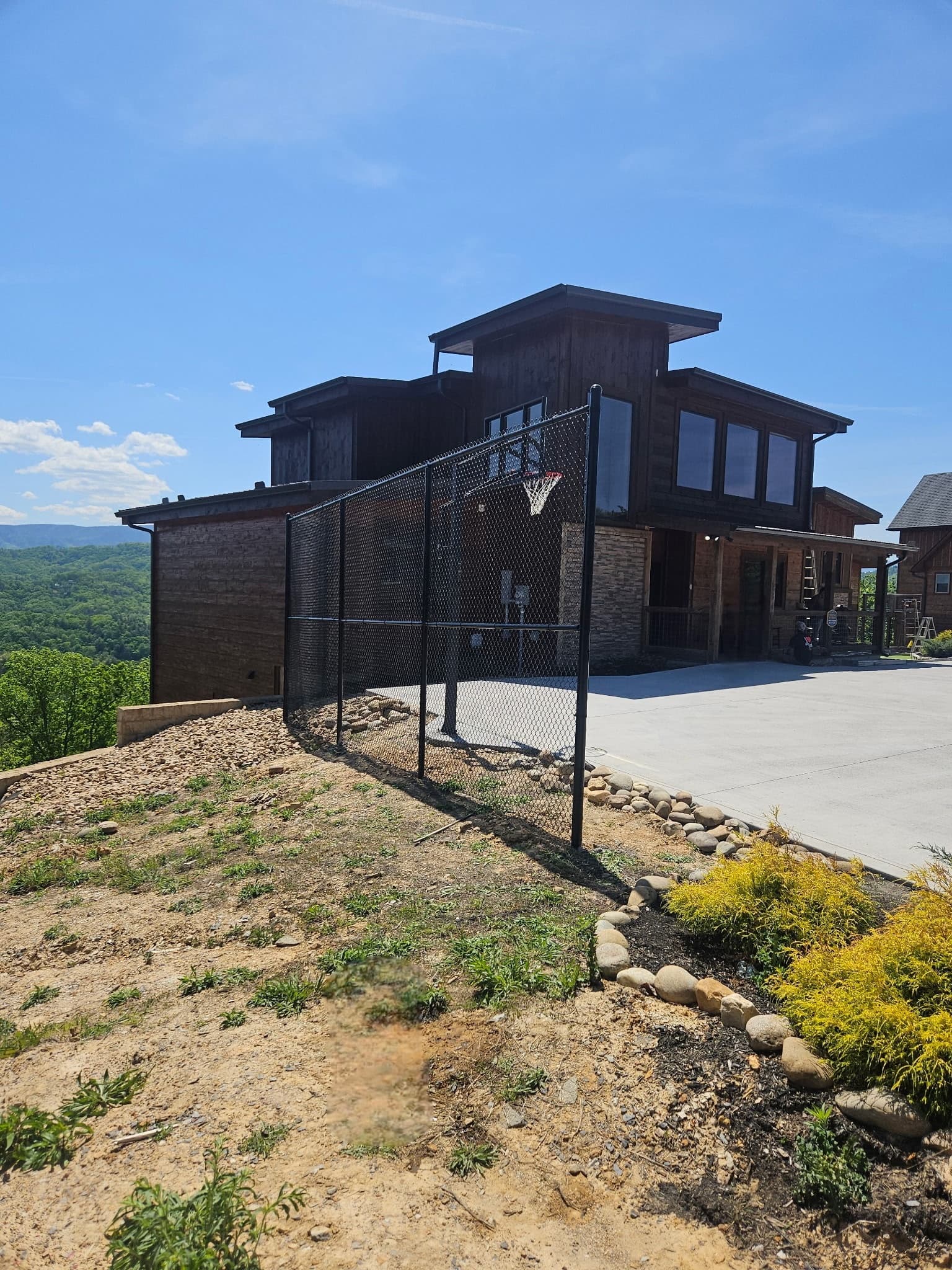 Sevierville TN fence installation project 1
