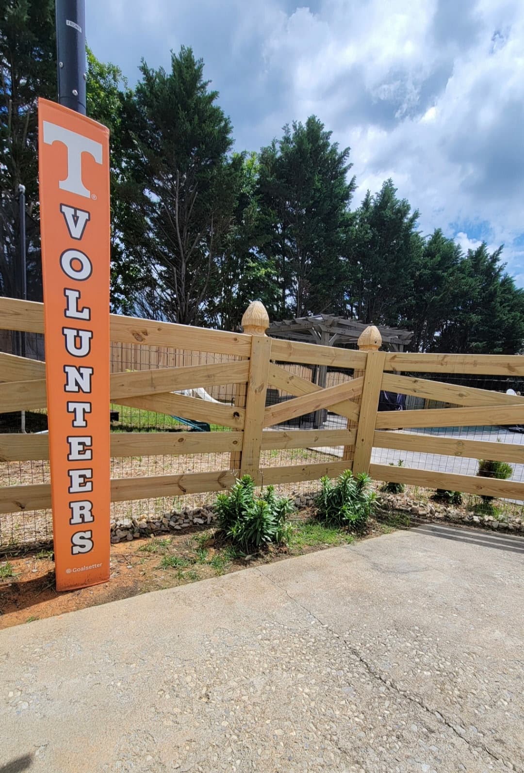 Sevierville TN fence installation project 2