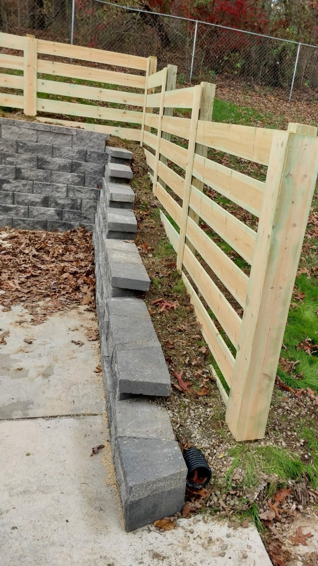 Sevierville TN fence installation project 3