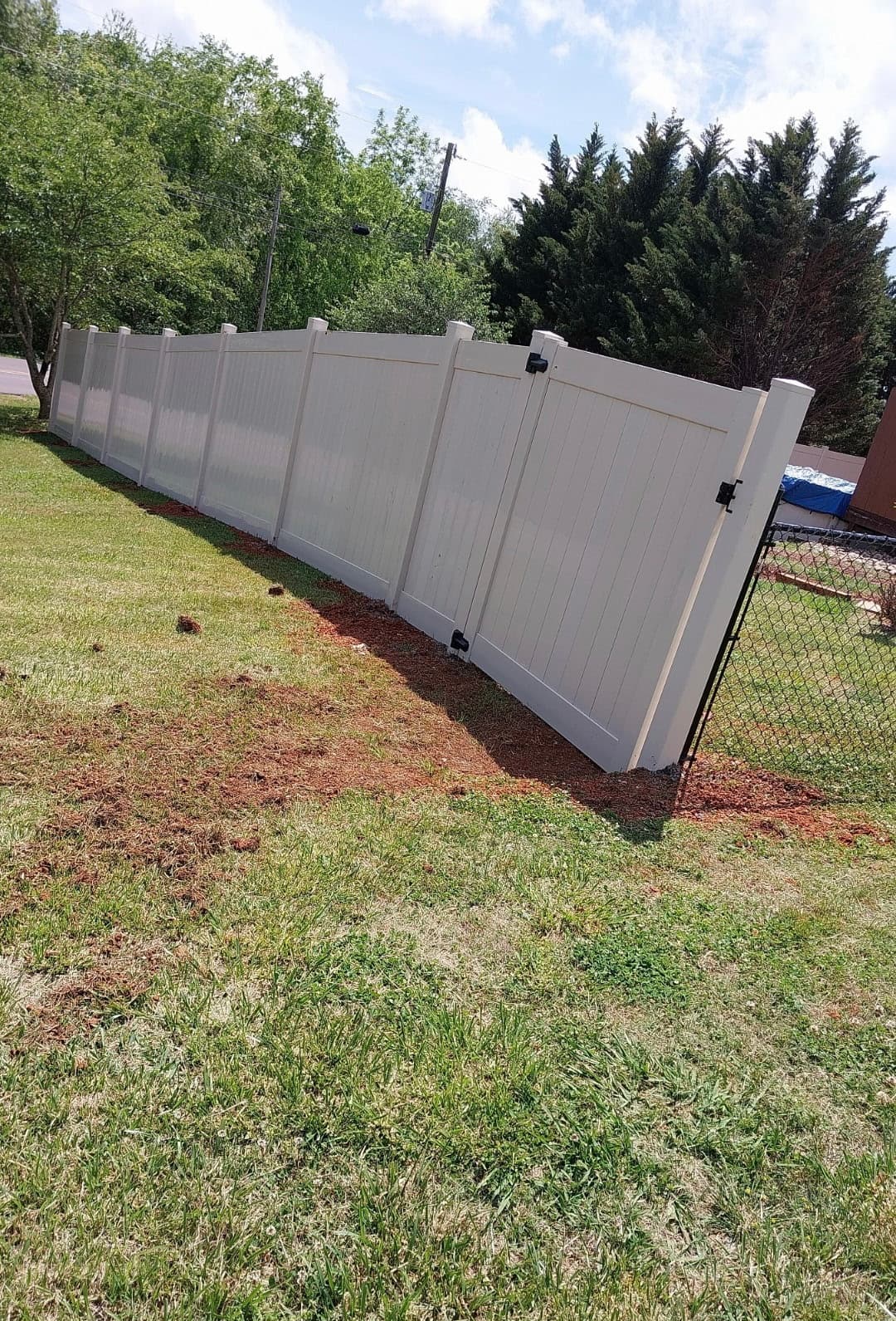 Sevierville TN fence installation project 4