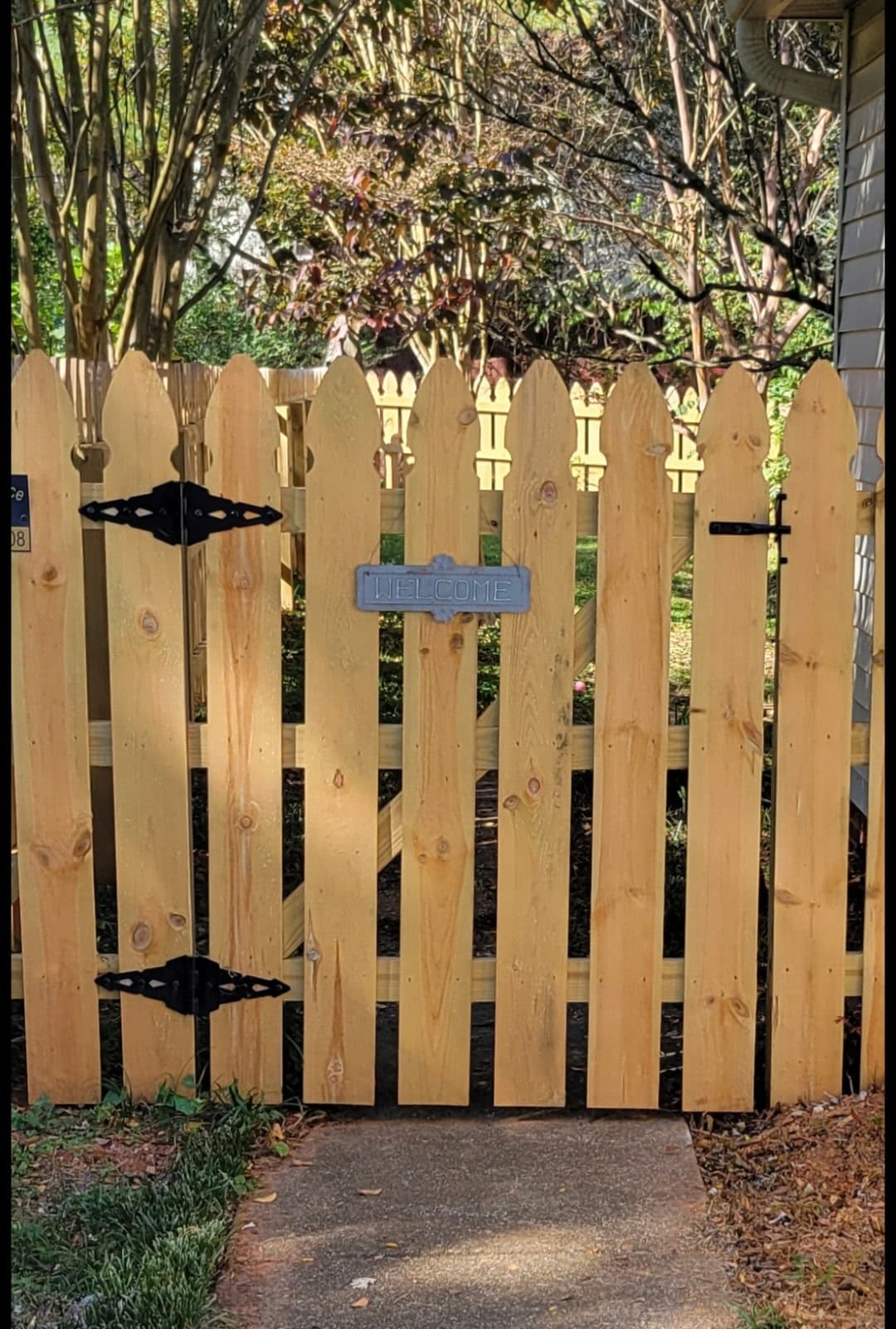 Seymour TN fence installation project 1