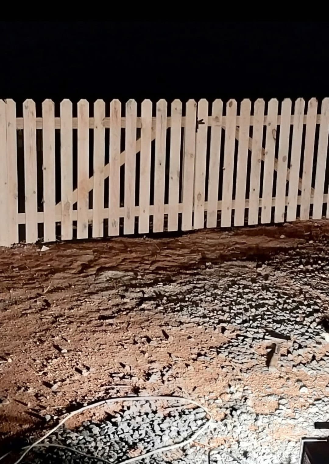 Seymour TN fence installation project 2