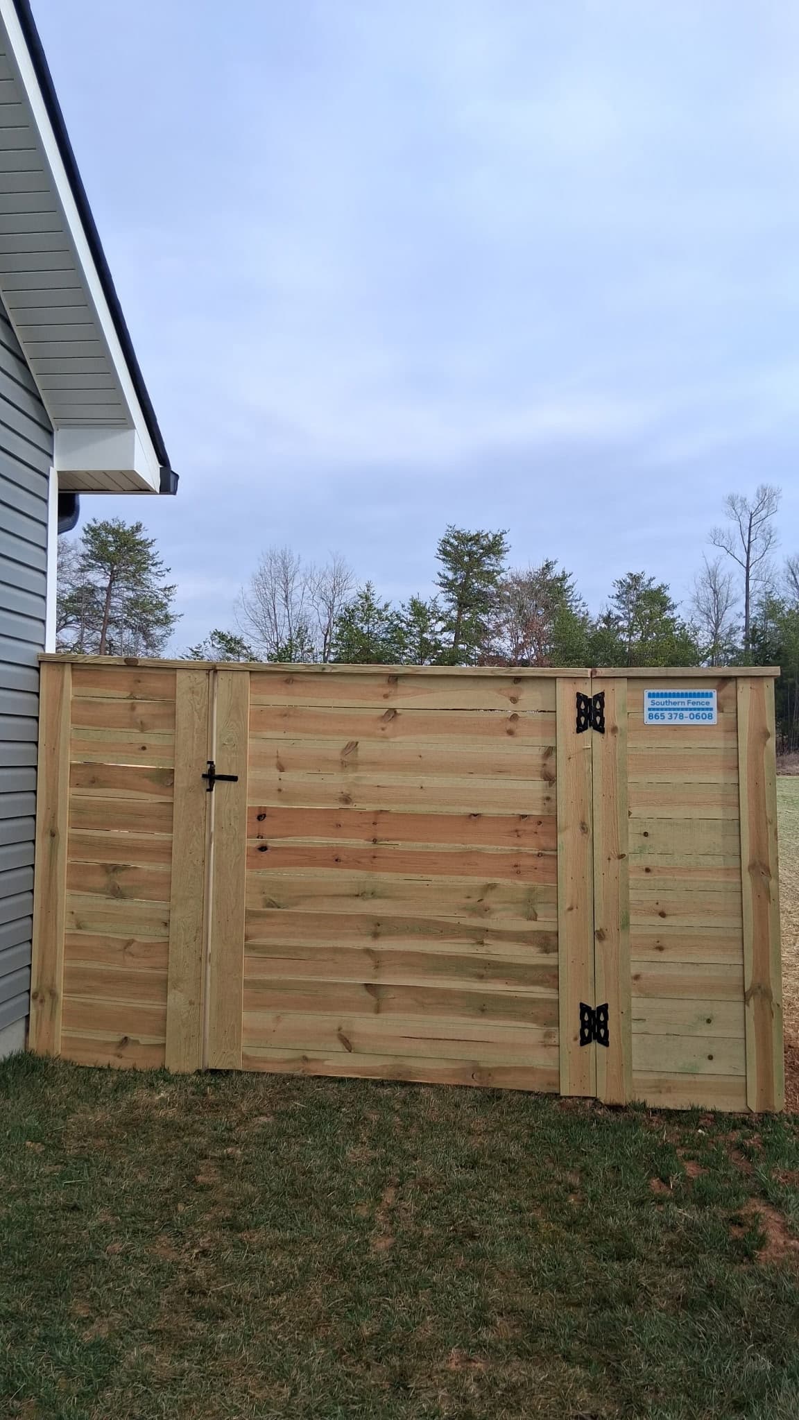 Seymour TN fence installation project 3