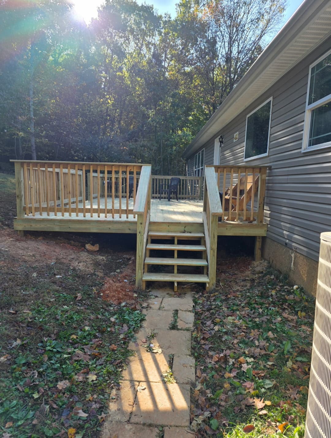 Tellico Plains TN fence installation project 2